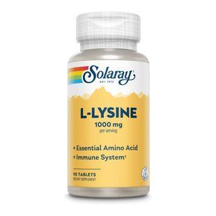 L-Lysine Free Form 1000mg - 90 tabs 2023-10-3006 фото