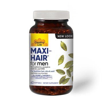 Country Life Maxi-Hair For Men, 60 капсул CN5274 фото