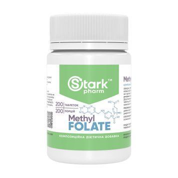 Methyl Folate 1667 DFE 1000 mcg - 200 tabs 2023-10-6699 фото