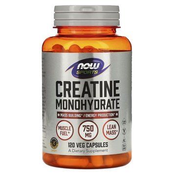 NOW Creatine Monohydrate, 120 вегакапсул CN13969 фото