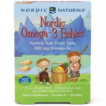 Nordic Naturals Nordic Omega-3 Fishies, 36 желеек CN6906 фото