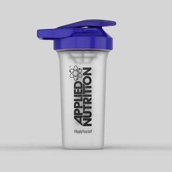 Applied Nutrition Shaker 600 мл, Transparent/Blue CN16883 фото
