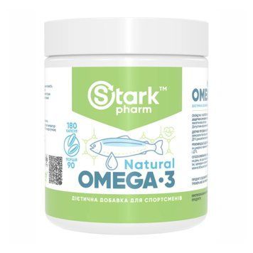 Natural Omega 3 - 180caps (Повреждена пломба+крышка) 2024-11-0195 фото