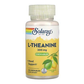 L-Theanine 200mg - 30 chewables 2023-10-6789 фото