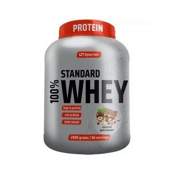 Sporter 100% Standard Whey, 2 кг - Шоколад-фундук CN17410-6 фото