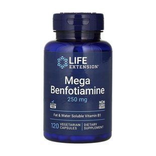 Mega Benfotiamine 250 mg - 120 vcaps 2023-10-3213 фото
