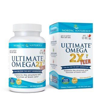 Nordic Naturals Ultimate Omega 2X Teen, 60 капсул CN6956 фото