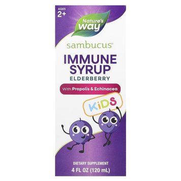 Nature's Way Sambucus For Kids Elderberry, 120 мл CN16450 фото