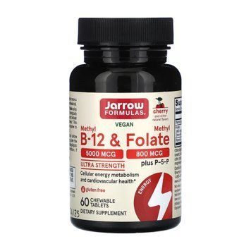 Methyl B-12 & Methyl Folate - 60 tabs 2023-10-6201 фото