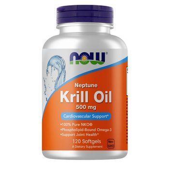 NOW Krill Oil 500 mg, 120 капсул CN4527 фото