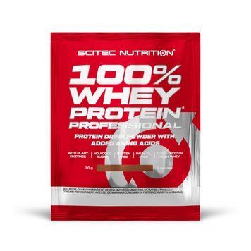 Scitec Nutrition 100% Whey Protein Professional, 30 грамм - Ваниль CN2076-1 фото