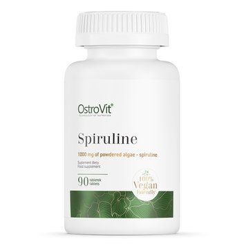 OstroVit Vege Spiruline, 90 таблеток CN5772 фото