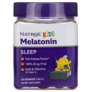 Natrol Kids Melatonin 1 mg, 60 желеек - Ягоды CN14140-1 фото