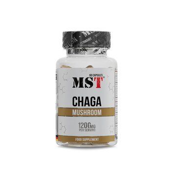 MST Nutrition Chaga Mushroom, 60 капсул CN19968-1 фото
