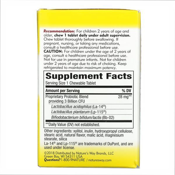 Kids Primadophilus - 30 tabs Cherry 2022-10-1098 фото