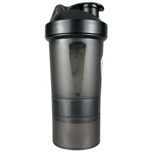 Universal Nutrition Animal Smart Shaker (3-х компонентний), 600 мл - Black CN16935 фото