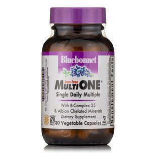Bluebonnet Nutrition Multi ONE, 30 вегакапсул CN8160 фото