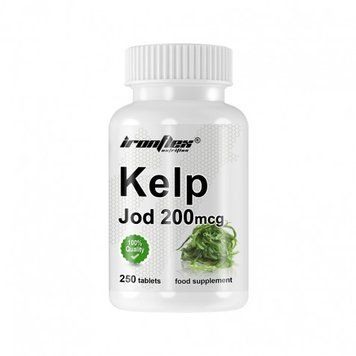 IronFlex Kelp Jod 200 mсg, 250 таблеток CN12195 фото
