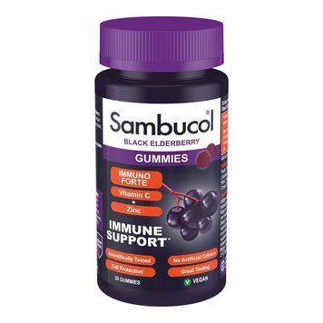 Sambucol Black Elderberry Immuno Forte, 30 желеек CN16572 фото