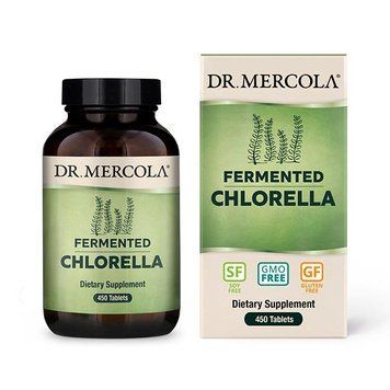 Dr. Mercola Fermented Chlorella, 450 таблеток CN7105 фото