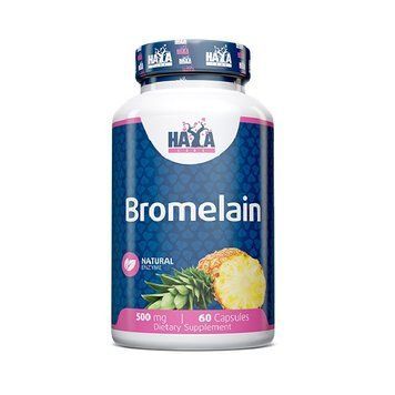 Haya Labs Bromelain 500 mg, 60 капсул CN12147 фото