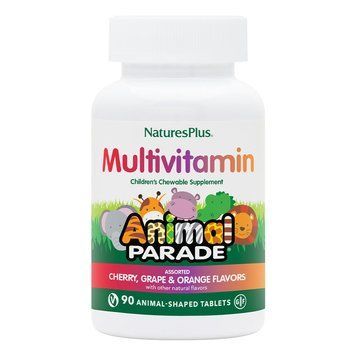 Natures Plus Animal Parade Children's Multivitamin, 90 жевательных таблеток - Ассорти CN9471-1 фото