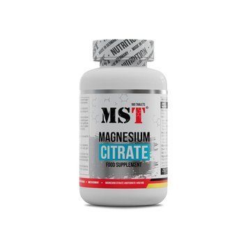 MST Nutrition Magnesium Citrate 200 mg, 180 таблеток CN15144 фото