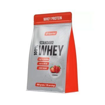 Sporter 100% Standard Whey, 900 грамм - Клубника CN17411-2 фото