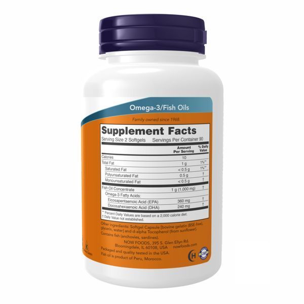 Omega-3 Mini Gels 500 mg - 180 sgels 2022-10-0062 фото