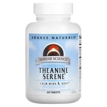 Source Naturals Serene Science Theanine Serene, 60 таблеток CN12076 фото