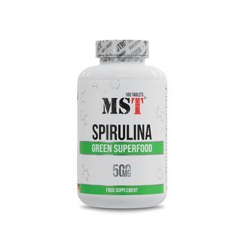 MST Nutrition Spirulina, 180 таблеток CN19970-1 фото