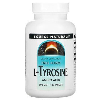 Source Naturals L-Tyrosine 500 mg, 100 таблеток CN13539 фото