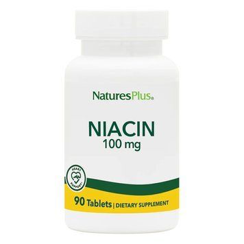 Natures Plus Niacin 100 mg, 90 таблеток CN11700 фото