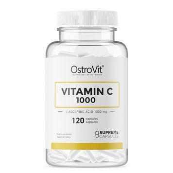 OstroVit Vitamin C 1000 mg, 120 капсул CN7752 фото