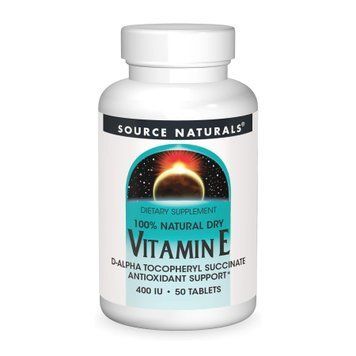 Vitamin E 400 IU D-Alpha Tocopherol - 50 tabs (Повреждена этикетка) 2024-11-0004 фото