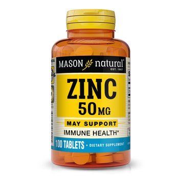 Mason Natural Zinc 50 mg, 100 таблеток CN10988 фото