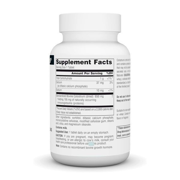 Colostrum 650 mg - 30 tabs 2023-10-5119 фото