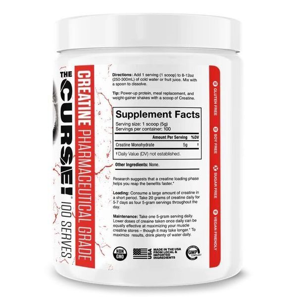 JNX Sports The Curse Creatine, 500 грамм CN15235 фото