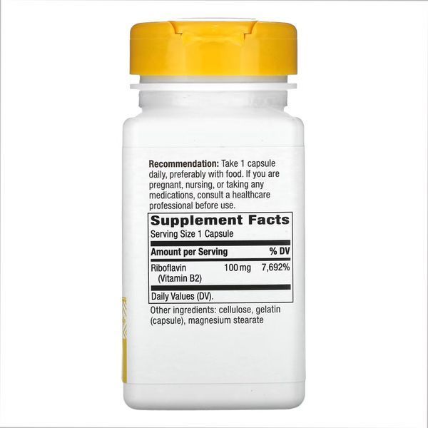 Riboflavin Vitamin B2 - 100 caps D5DFF8B9907B фото
