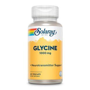 Glycine Free Form 1000mg - 60 vcaps 2023-10-3020 фото