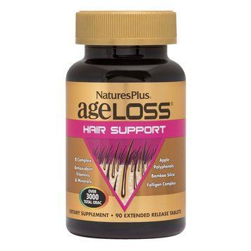 Natures Plus Age-Less Hair Support, 90 таблеток CN9738 фото