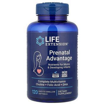 Life Extension Prenatal Advantage, 120 капсул CN17318 фото