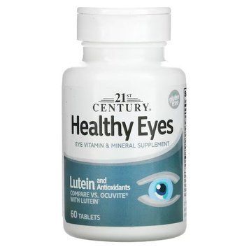 21st Century Healthy Eyes Lutein & Antioxidants, 60 таблеток CN16847 фото