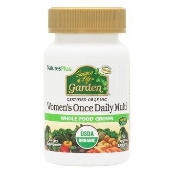 Natures Plus Source of Life Garden Womens Once Daily Multi, 30 таблеток CN11832 фото