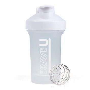 Shaker - 400ml White 2023-10-7557 фото