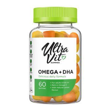 Omega 3 + DHA 60 gummies (Повреждена банка) 2024-11-0390 фото