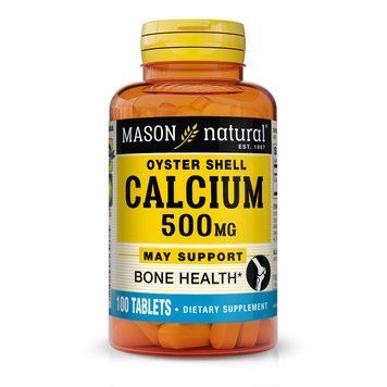 Mason Natural Calcium Oyster Shell 500 mg, 100 капсул CN11223 фото