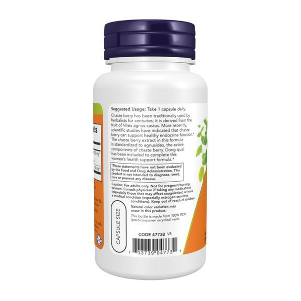 Chaste Berry Vitex Extract 300 mg - 90 vcaps 2023-10-2496 фото