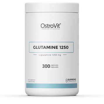 OstroVit Glutamine 1250, 300 капсул CN7758 фото