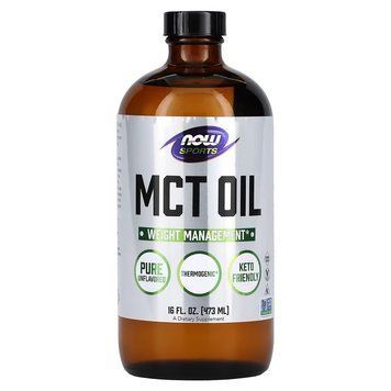 NOW Sports MCT Oil, 473 мл CN11383 фото